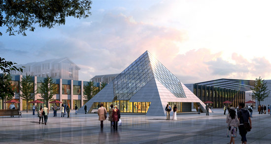 河北金字塔网架